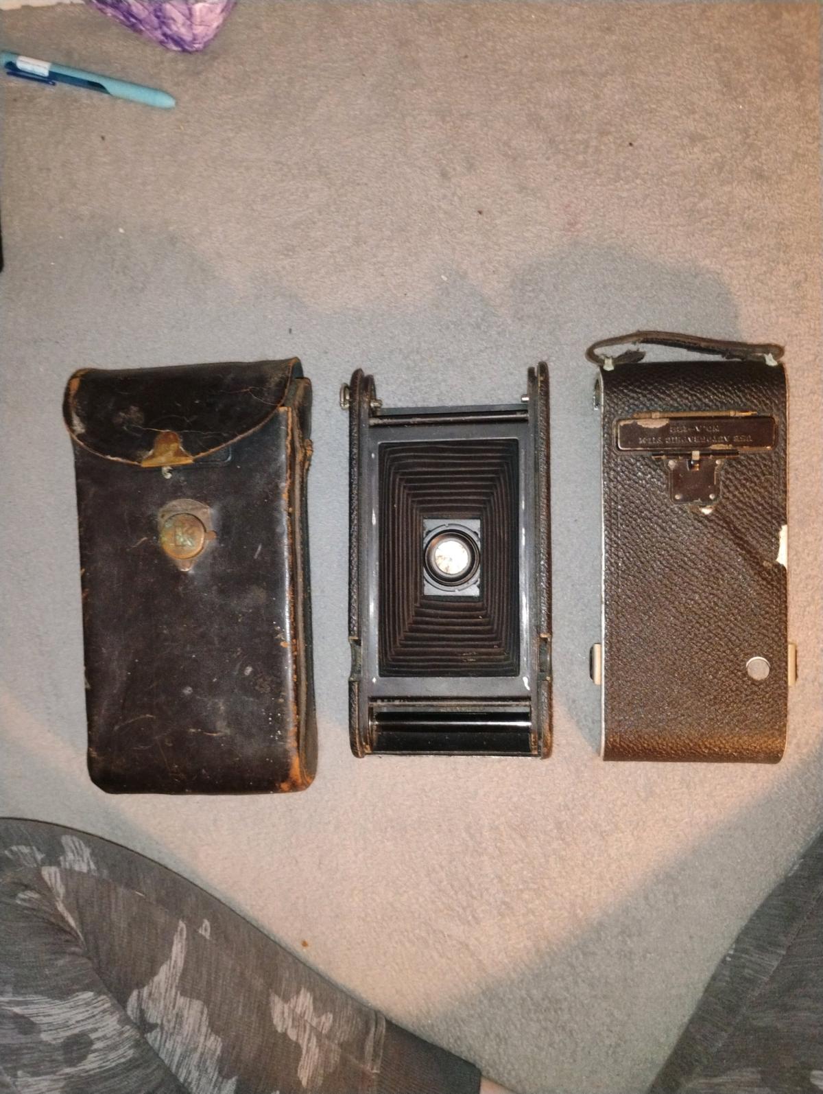 Vintage Kodak No 3A Autographic Kodak Jr Folding Camera