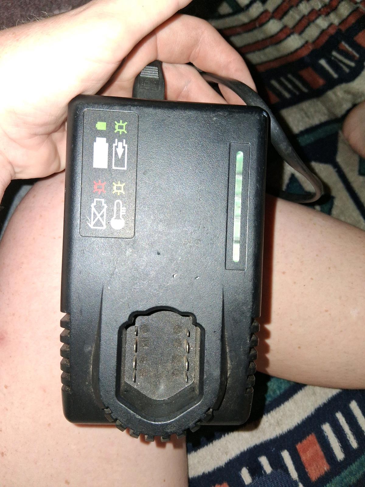 Snap On lithium battery charger