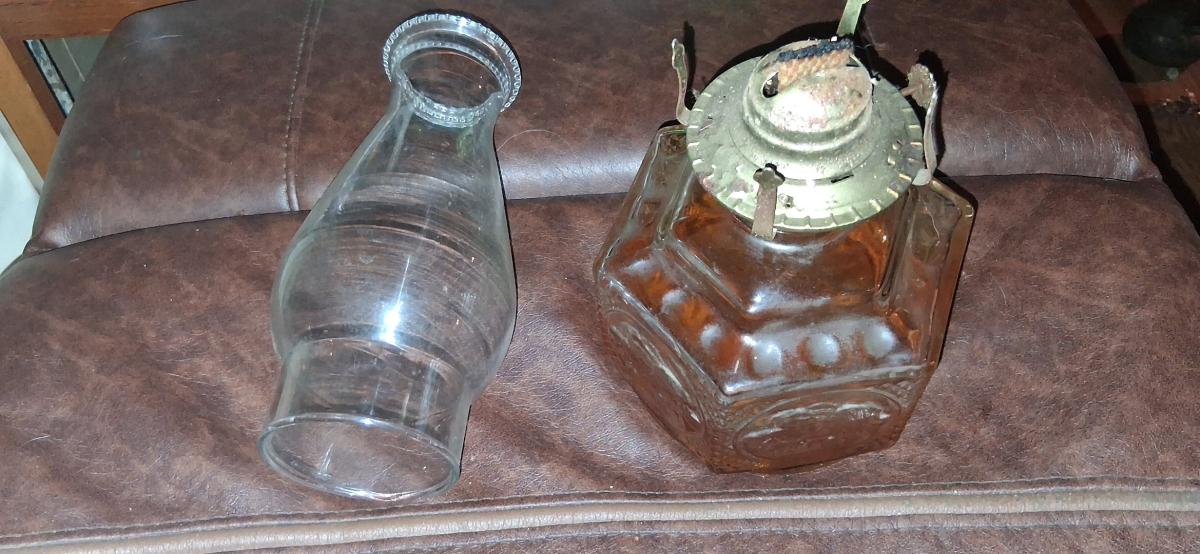 Coleman lantern with wick