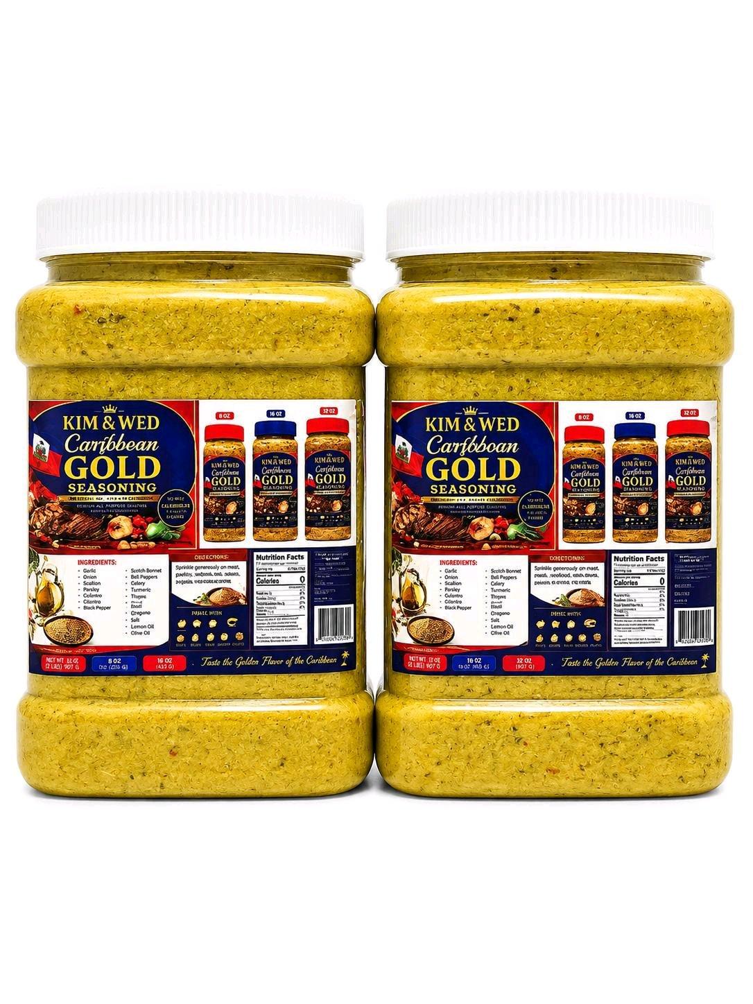 KIM AND WED CARIBBEAN GOLD SEASONING