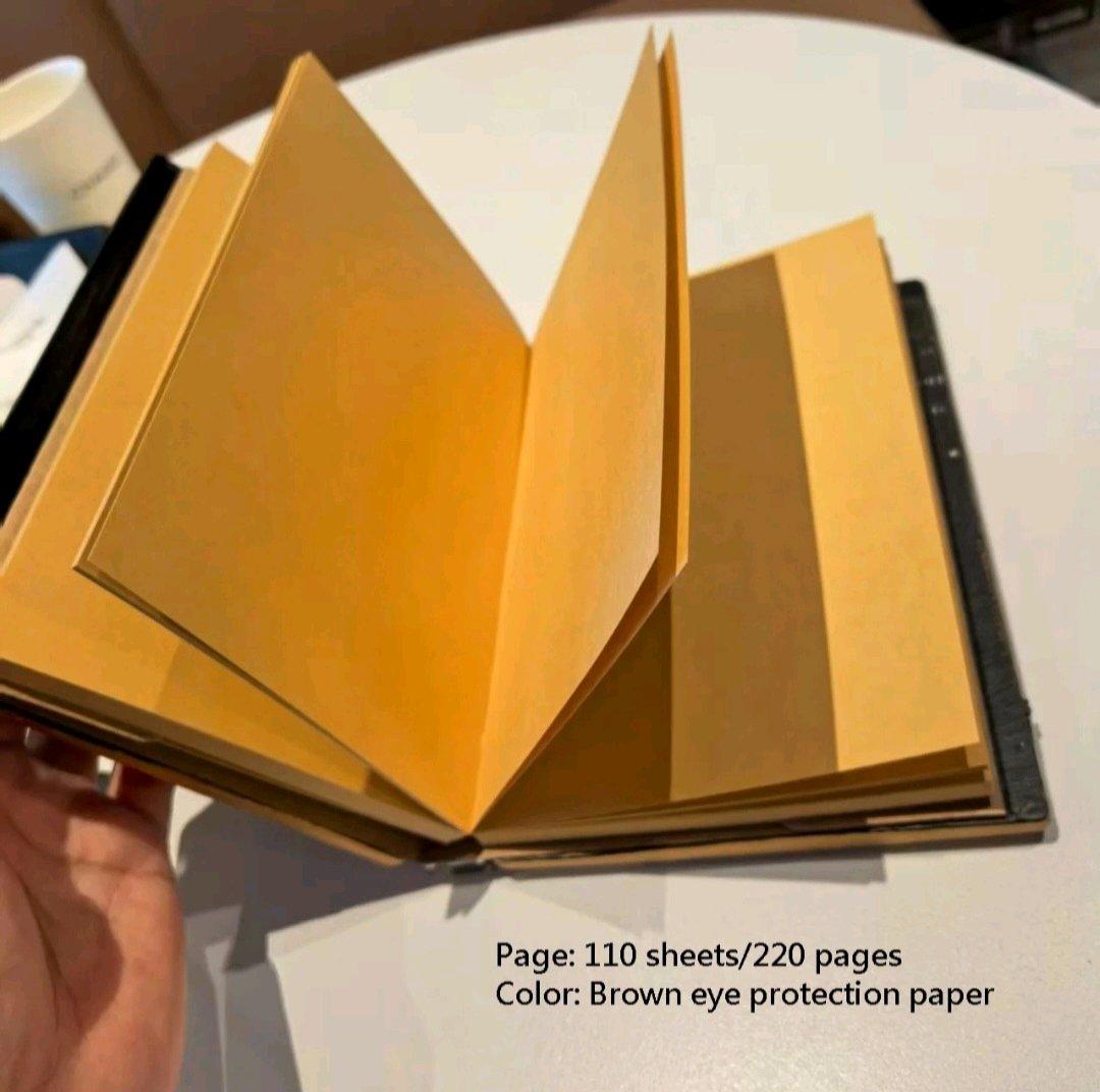 Handmade 3D Dragon Relief Embossed Resin Cover A5 Sketchbook