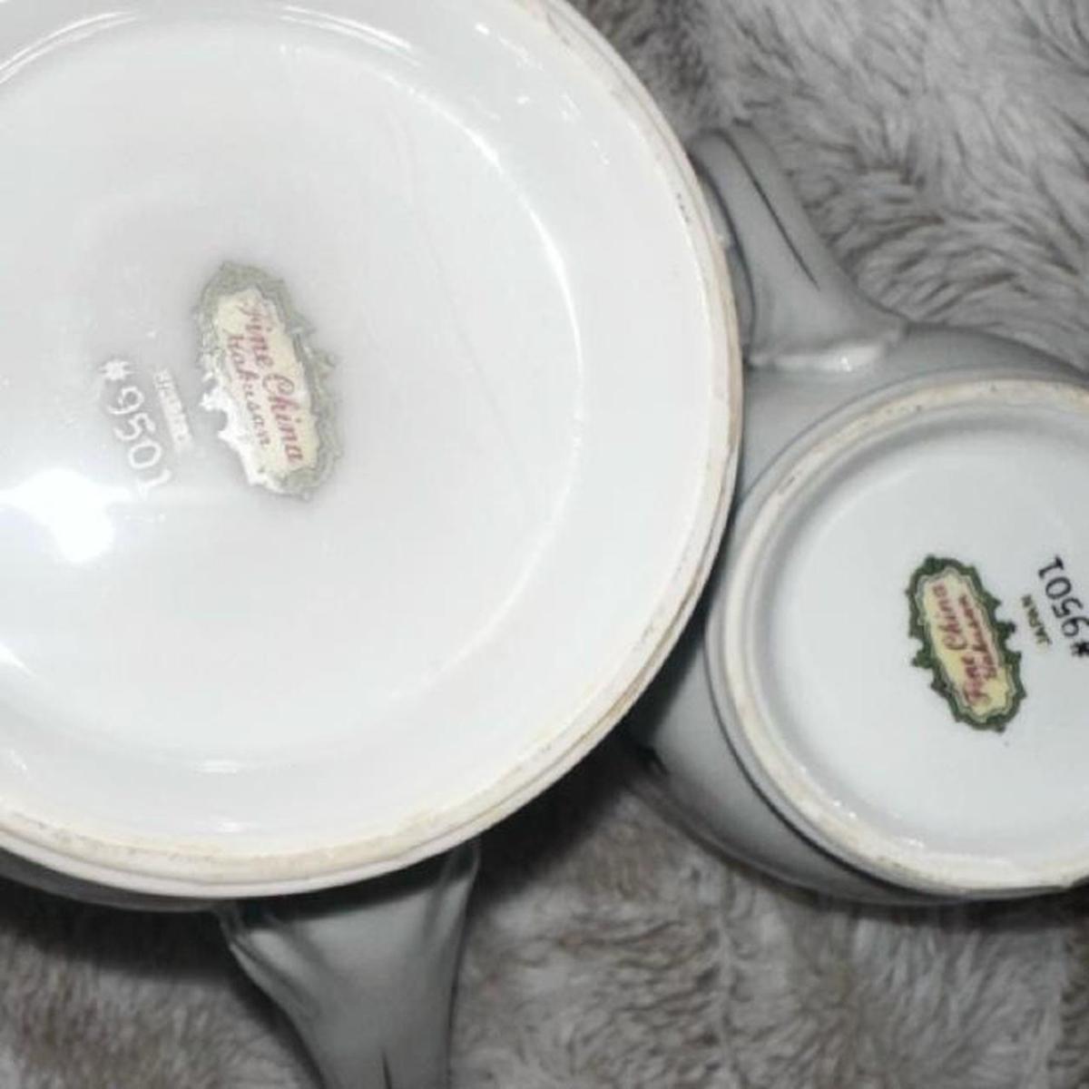 Fine China Japanese Rikisha Set