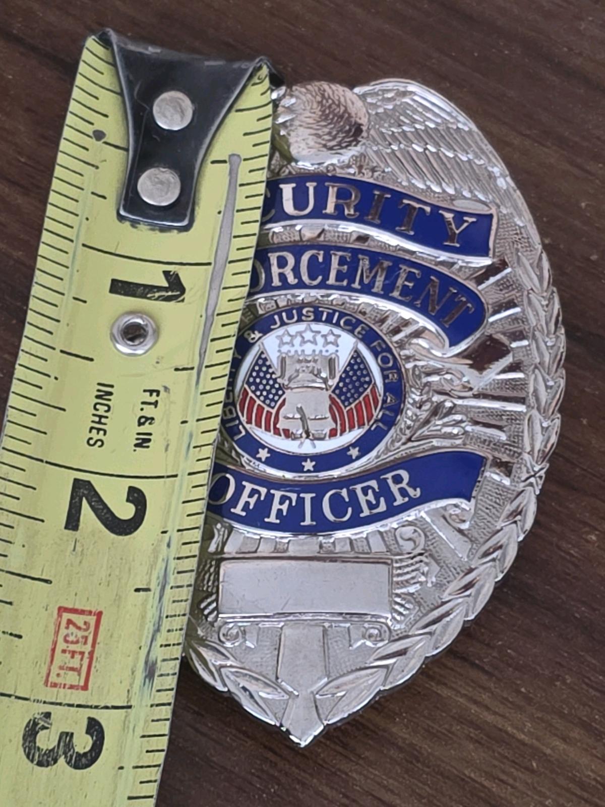 security badge Metal R1