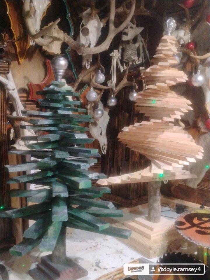 I have 5 spiral wooden Christmas trees from 3ft up to 6 ft