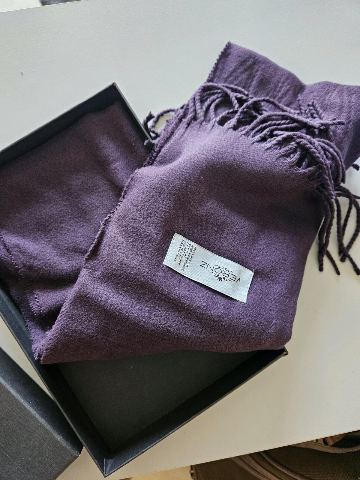 veronz purple scarf
