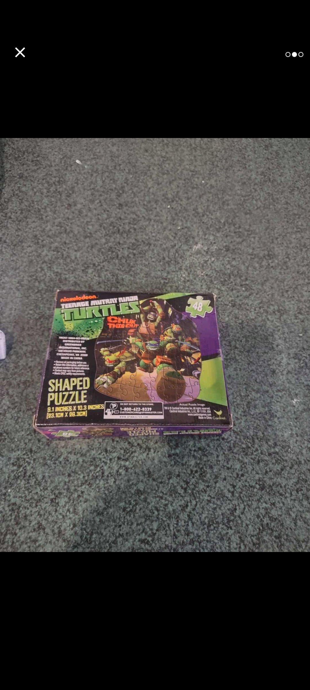 New Teenage Mutant Ninja Turtles Chuck This Out Puzzle Set