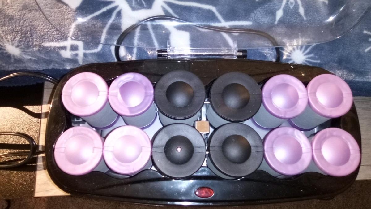 womens hair curler never used