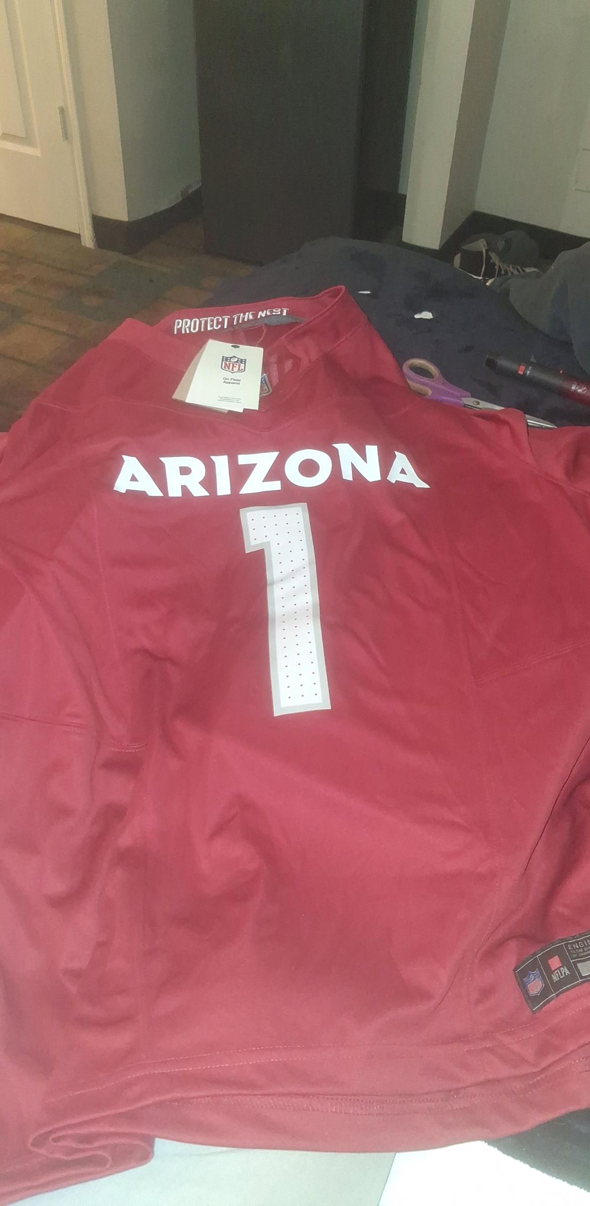 official NFL jersey kyler Murray 1 size xxl