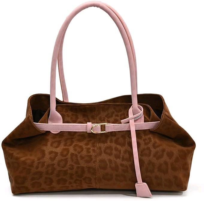leopard print totebags