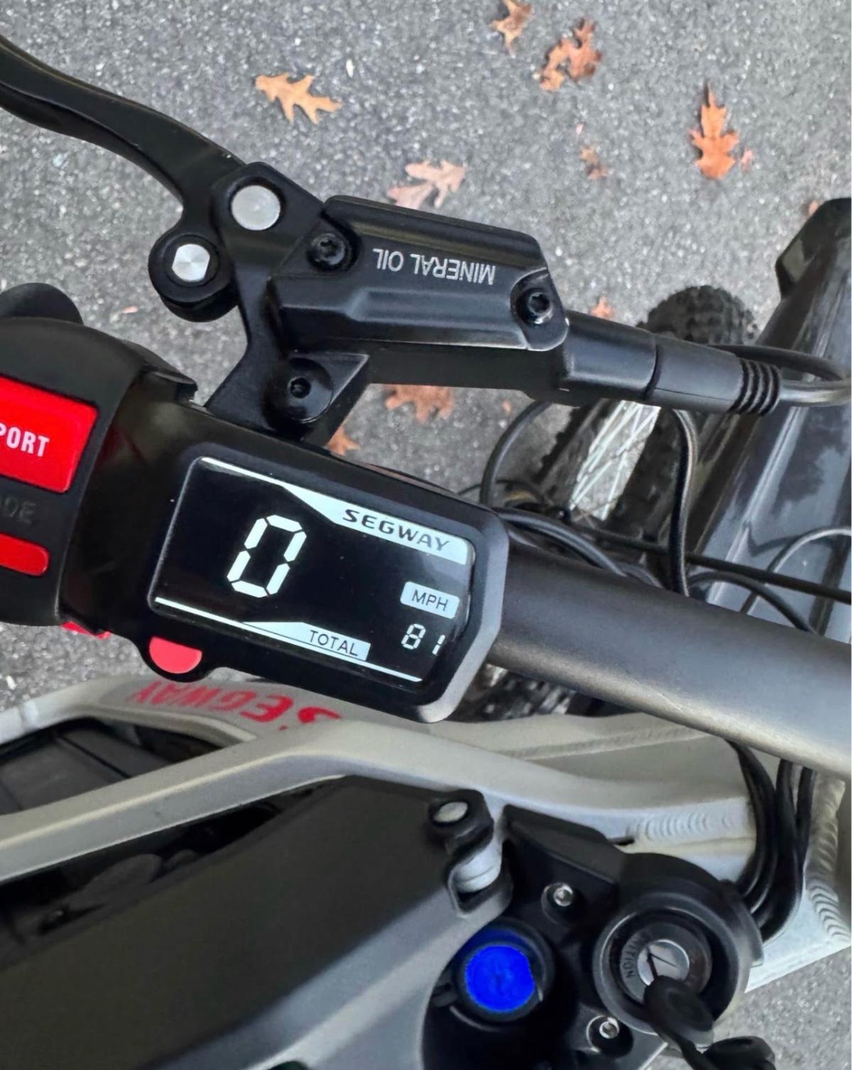 segway bike working perfectly
