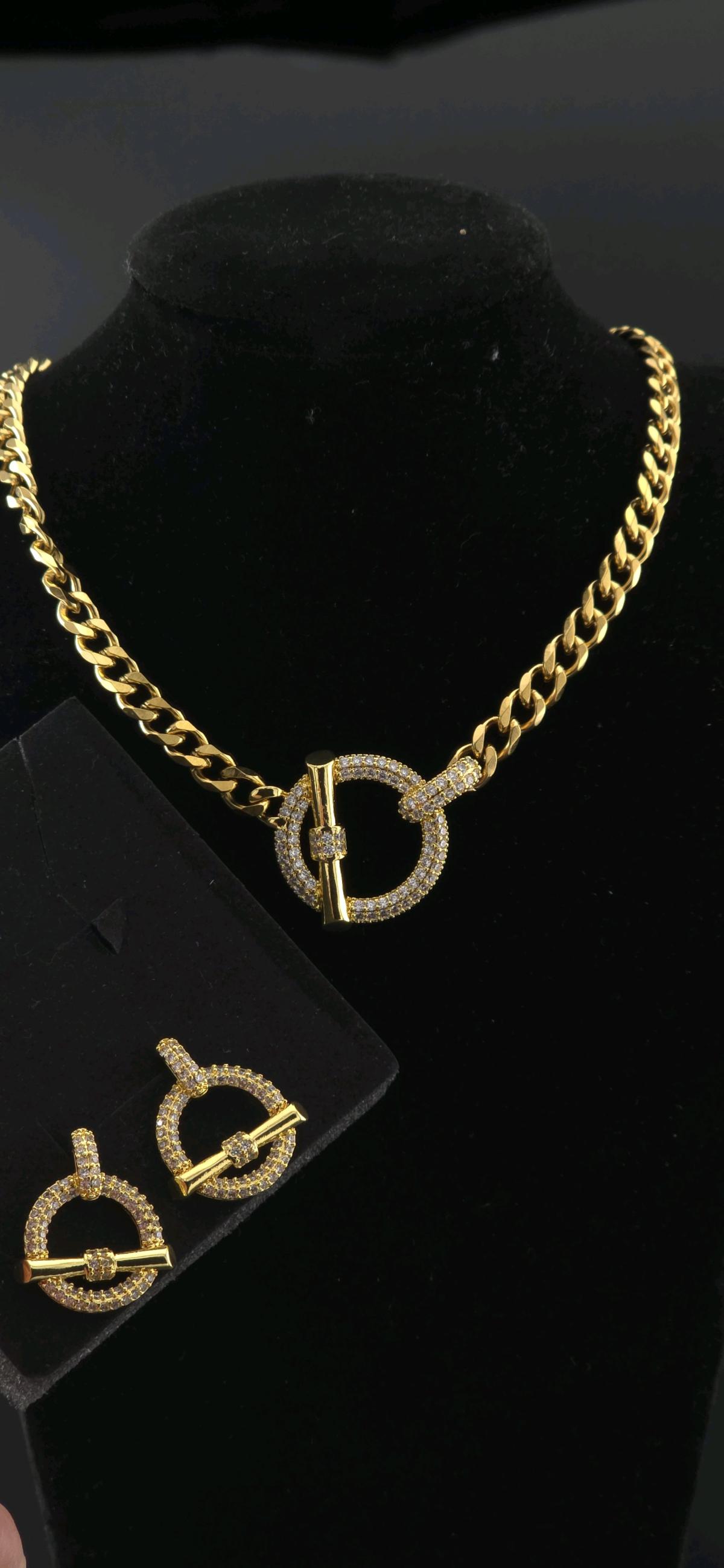 Earrings and Necklace Set