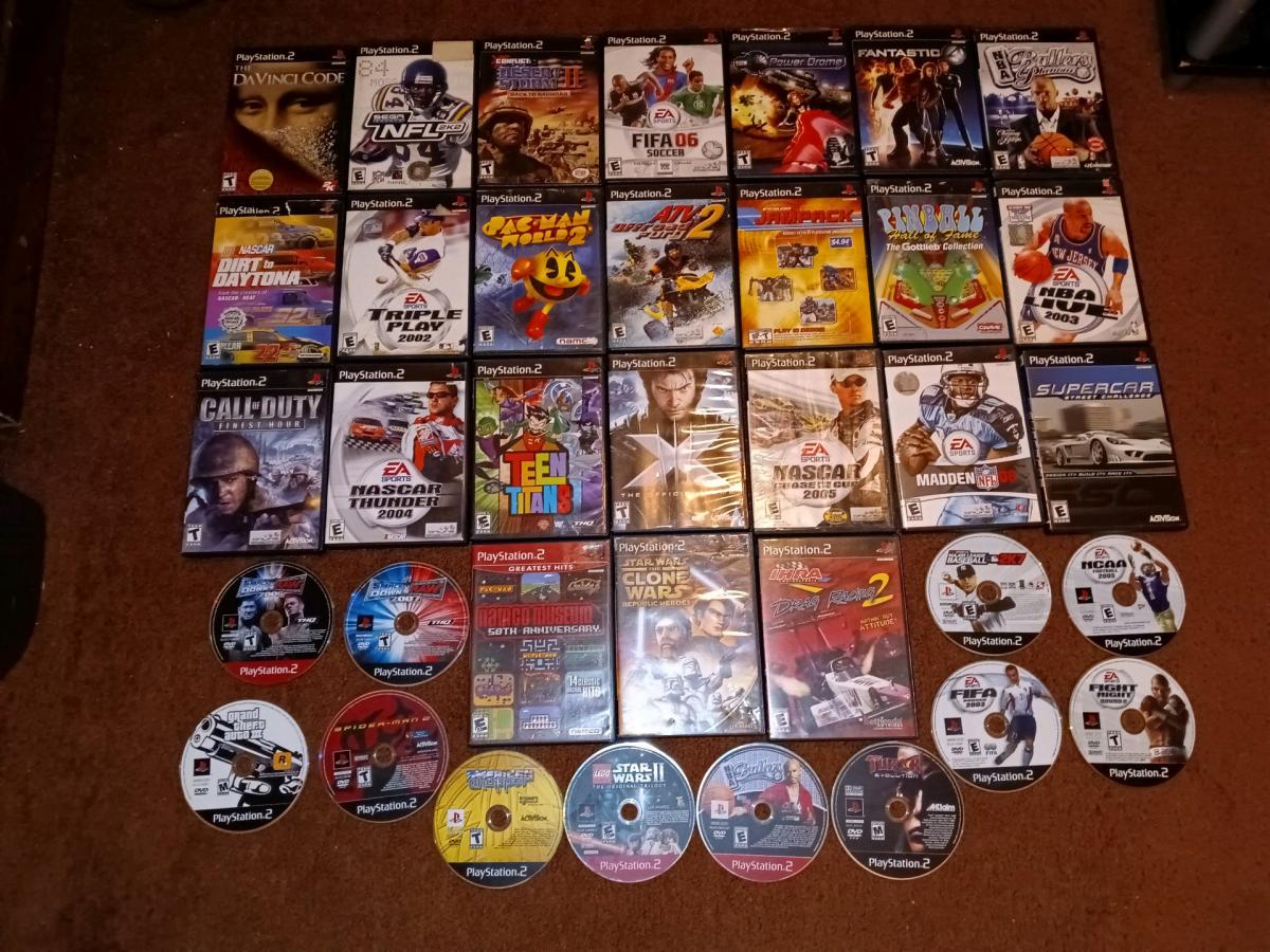 all of PlayStation 2 Games