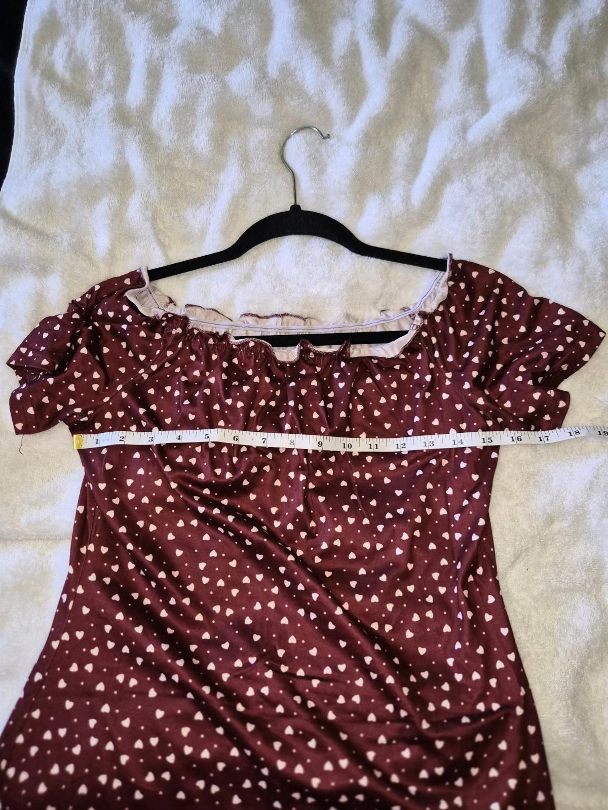Womens Large short fitted dress