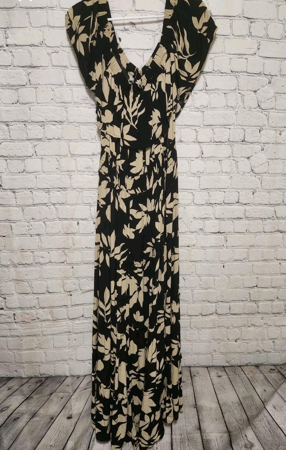 2X Terra and Sky Womens Maxi Dress