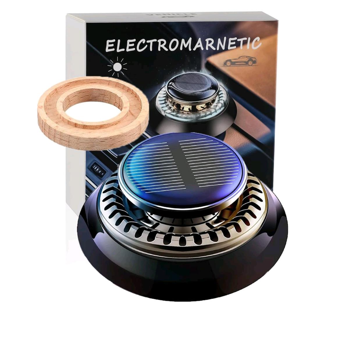 Solar Powered Electromagnetic Car Aromatherapy Diffuser