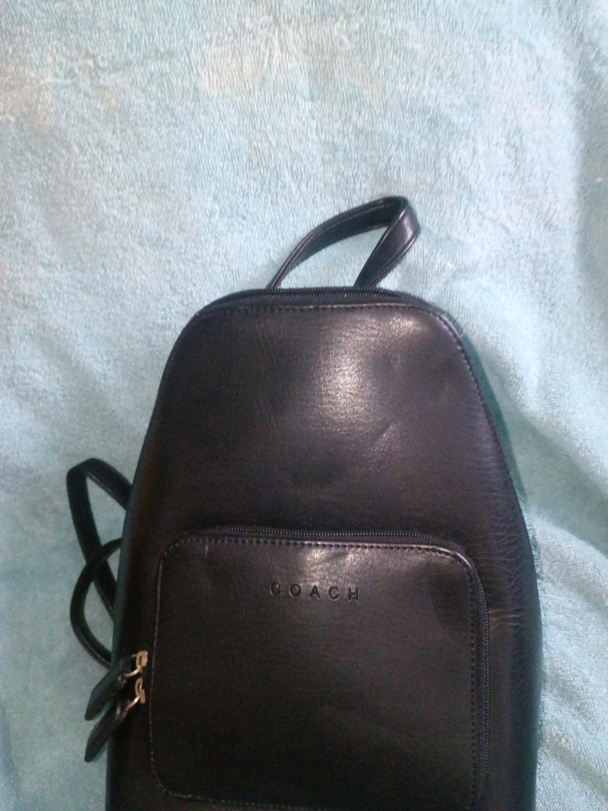 Coach mini backpack