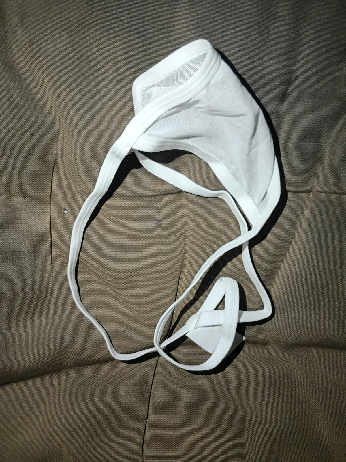 A New Sexy Womans White Long Sleeve Top with Panties