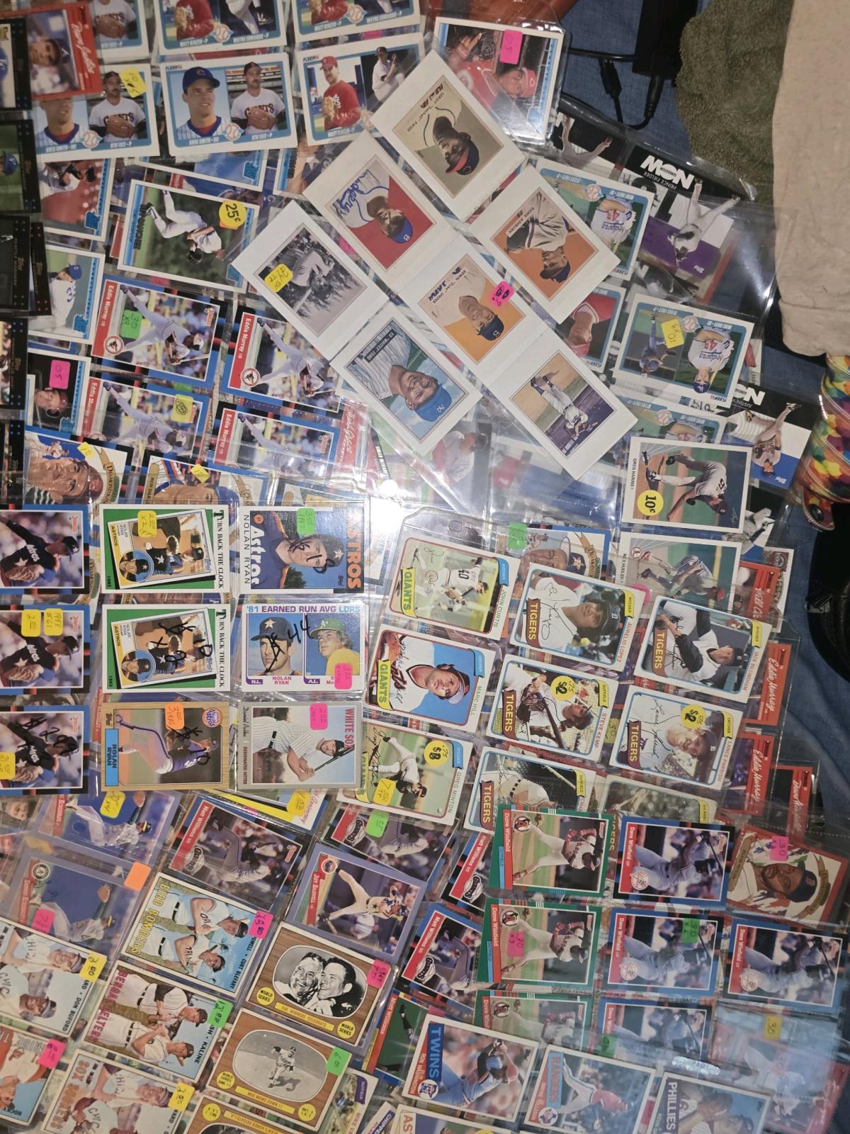 baseball cards make offer