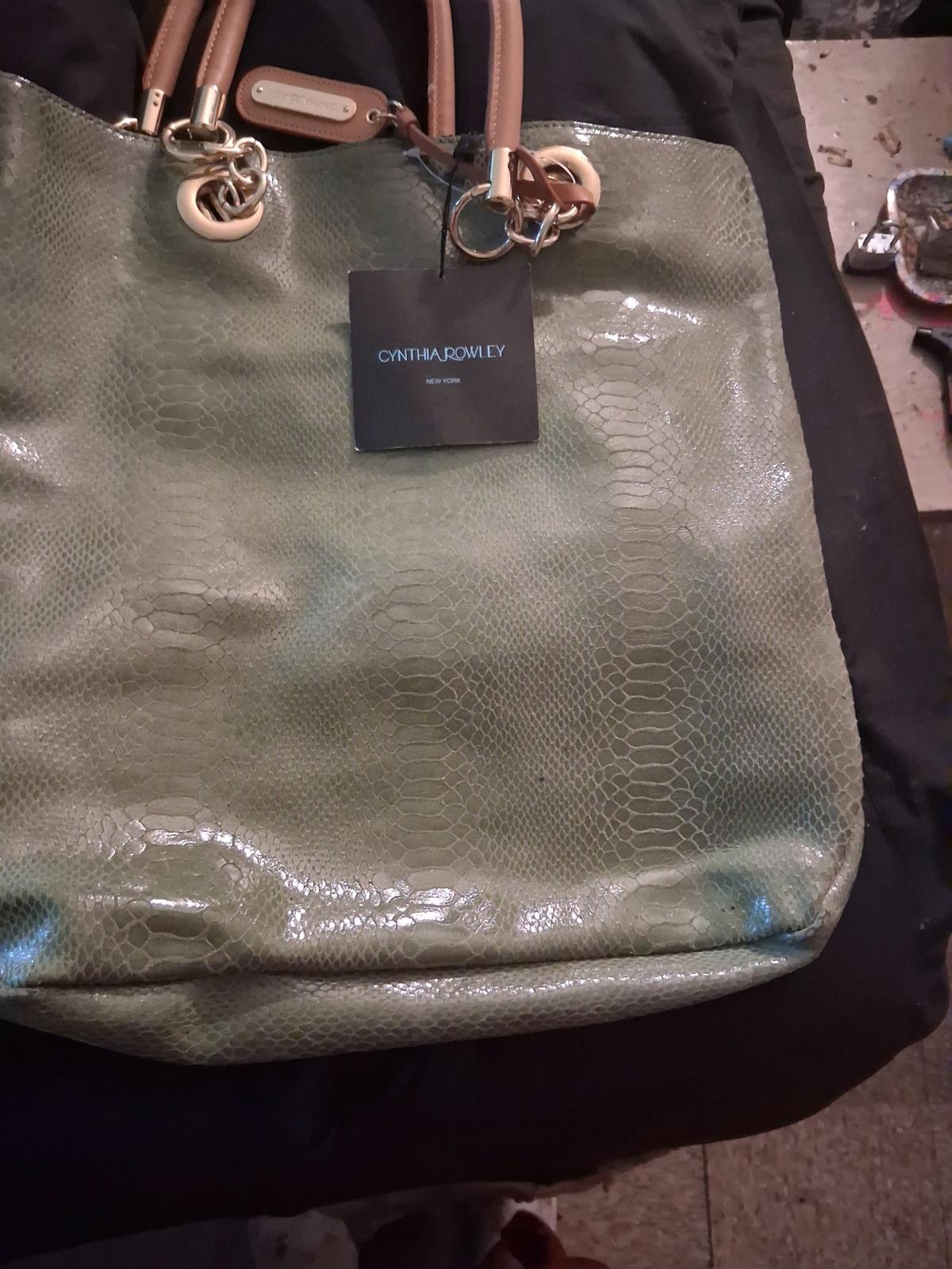 Cynthia Rowley purse and armitron watch