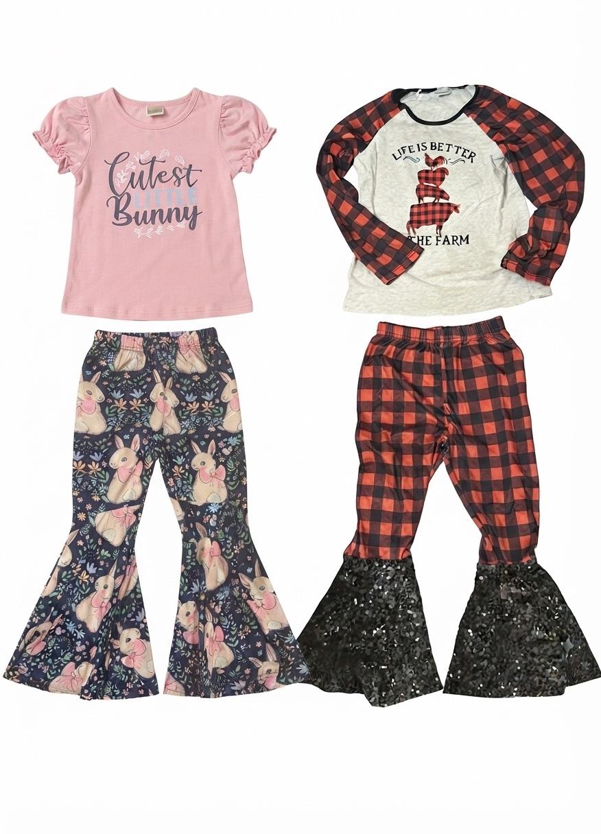 girls clothing 17 piece bundle size 6 7 and 8