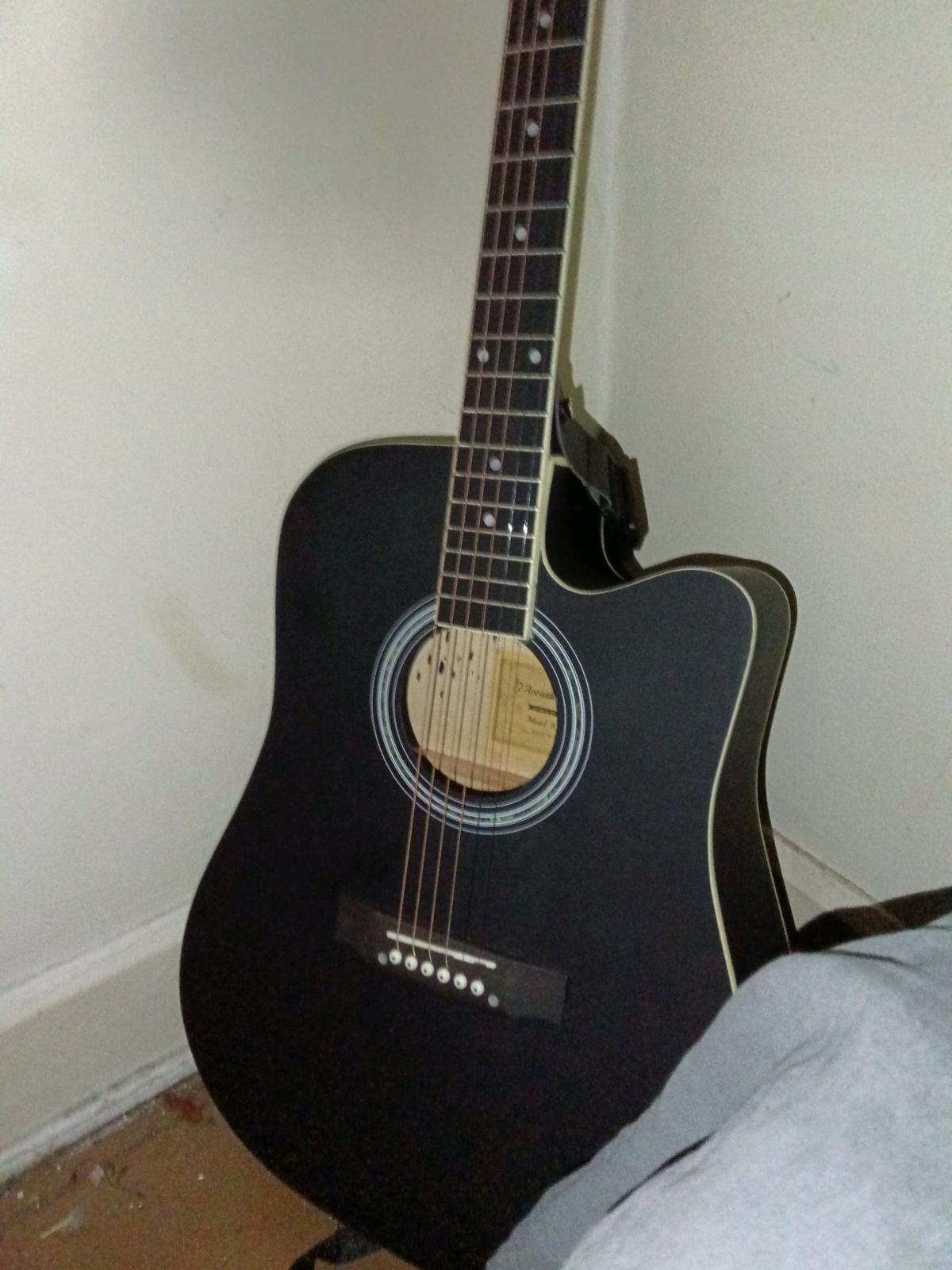 electric acoustic guitar with amp amp uses USB cable