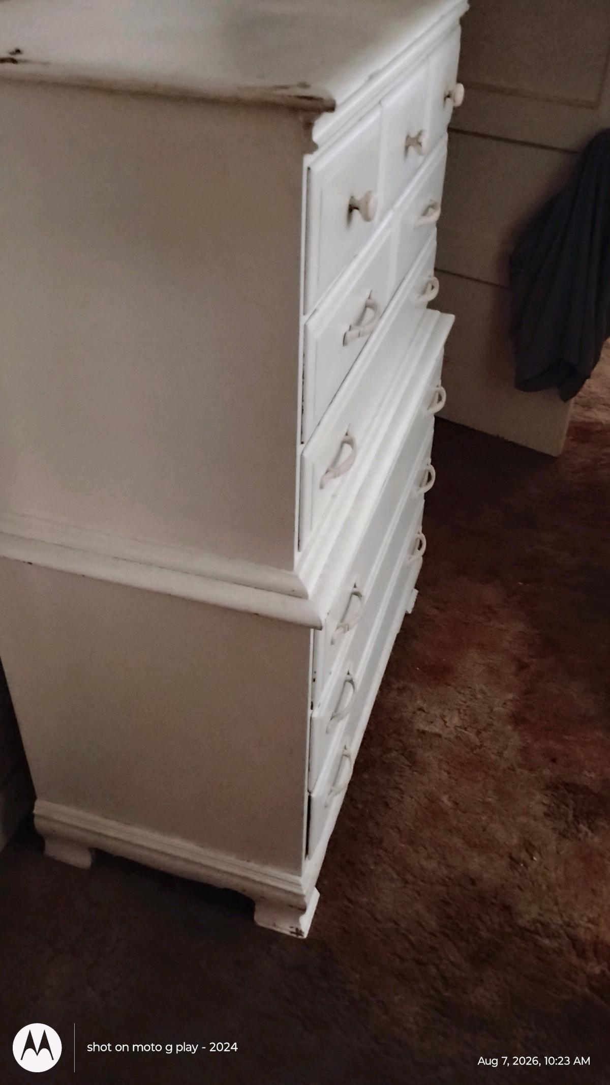 antique dresser solid wood strong