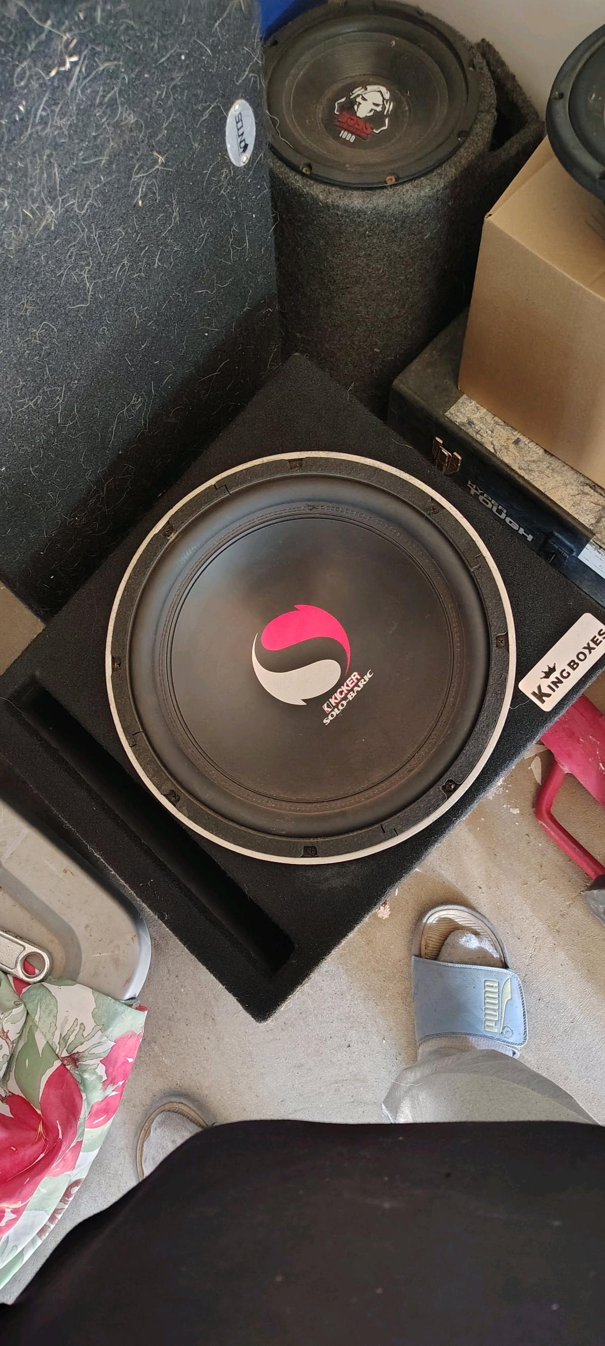 12 inch kicker solo baric  old skool hits hard like them 90s