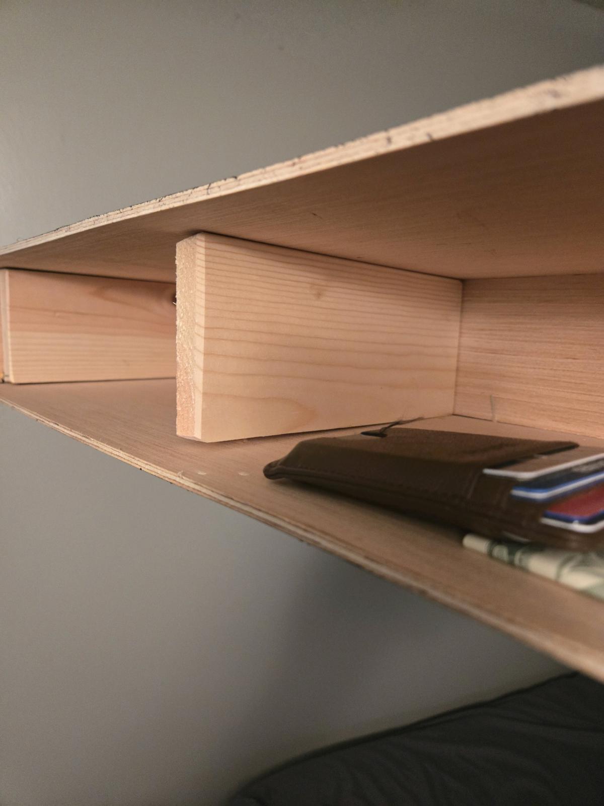 24 inch concealer floating shelf