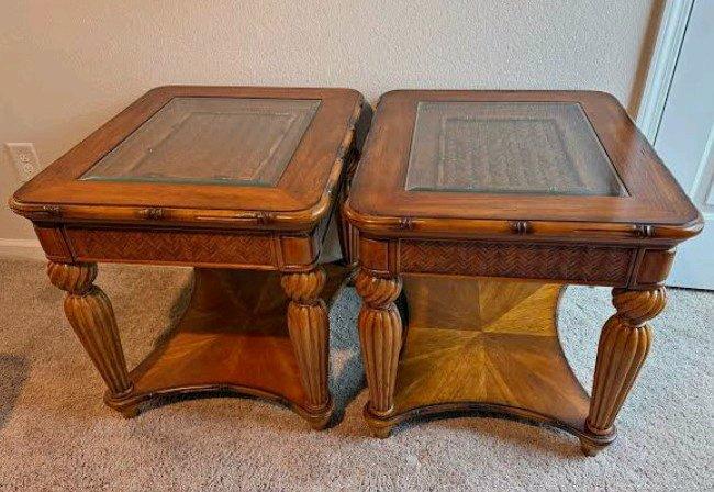 coffee table and end tables