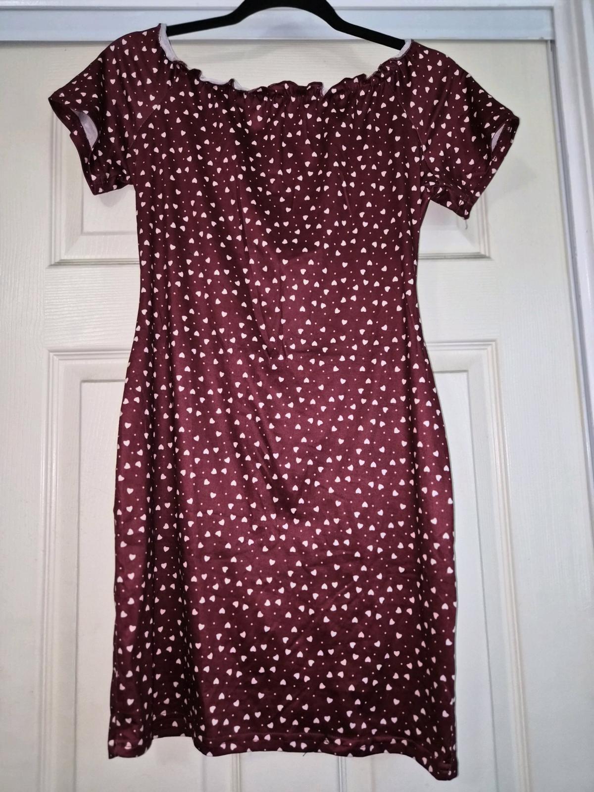 Womens Large short fitted dress