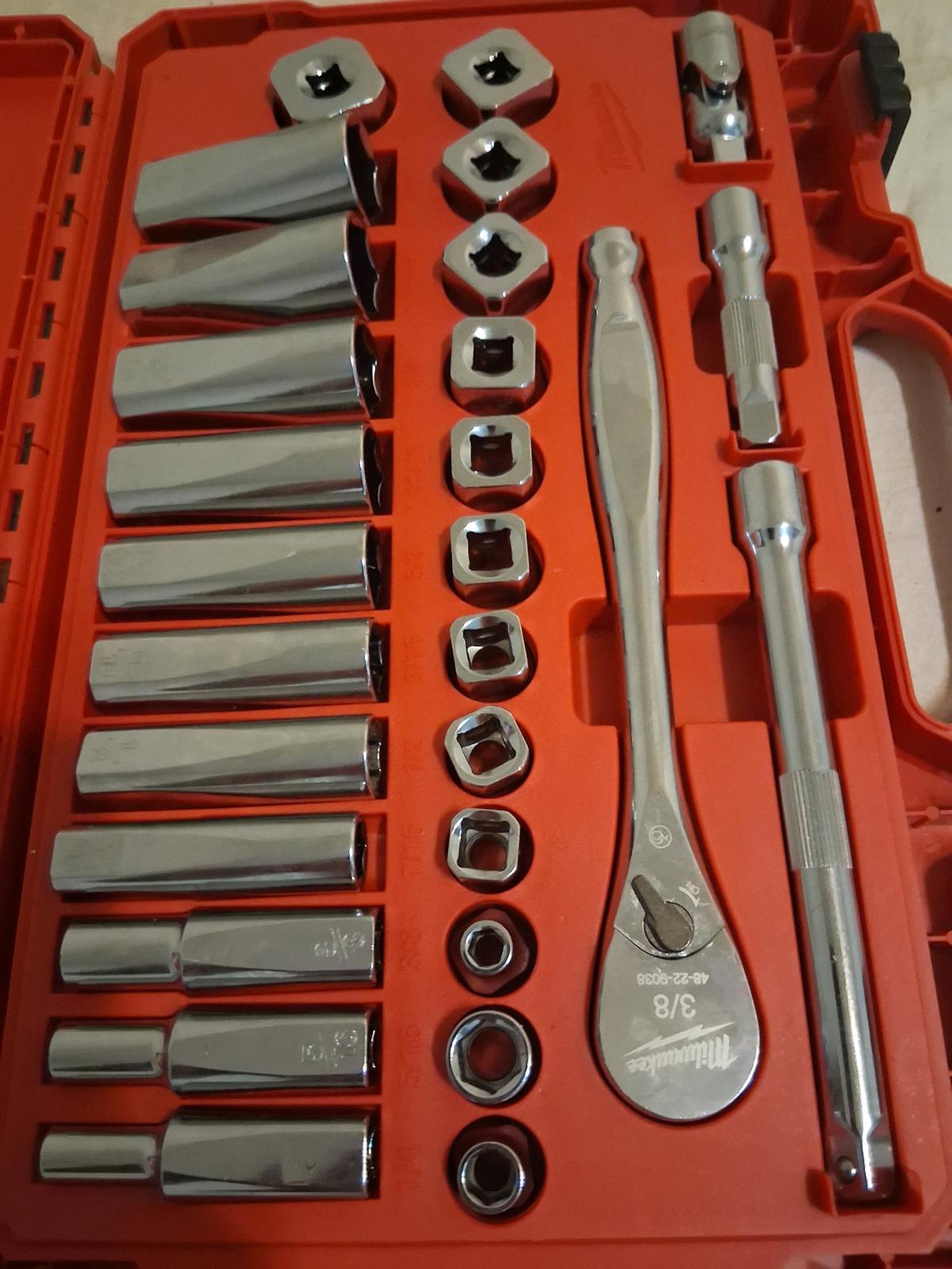 Milwaukee Drive Socket Wrench Set