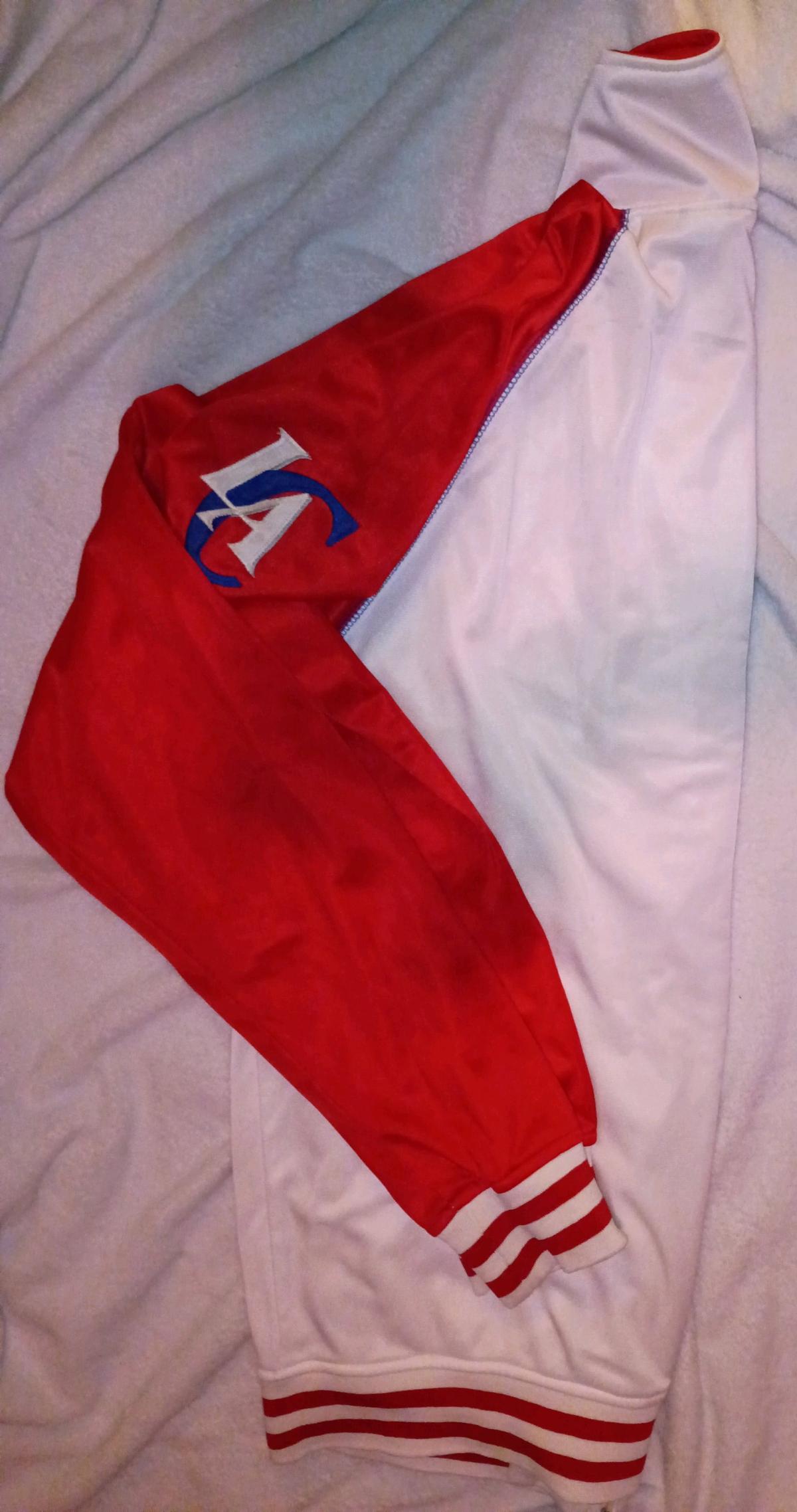 Mens LA Clippers Full Zip Jacket