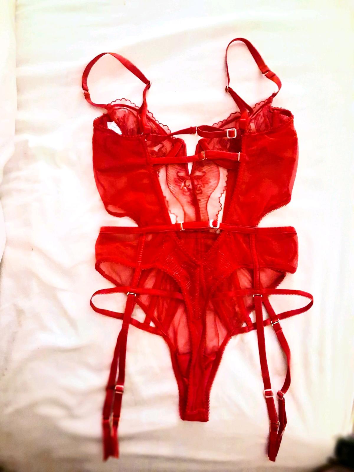 XS SEXY FOREVER RED LINGERIE