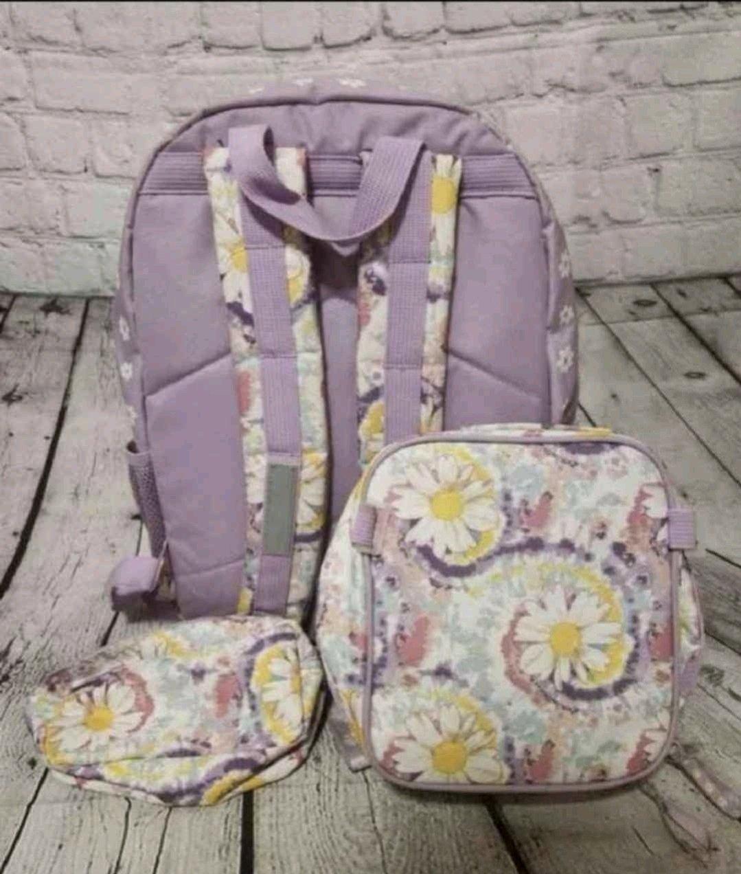 Wonder Nation Girls School Backpack Set