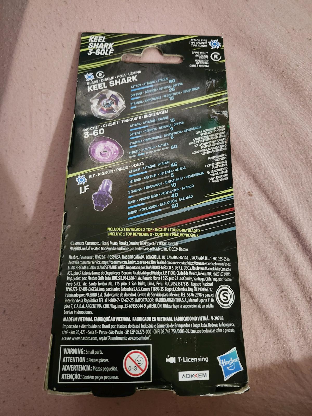 Beyblade Keel Shark 6olf