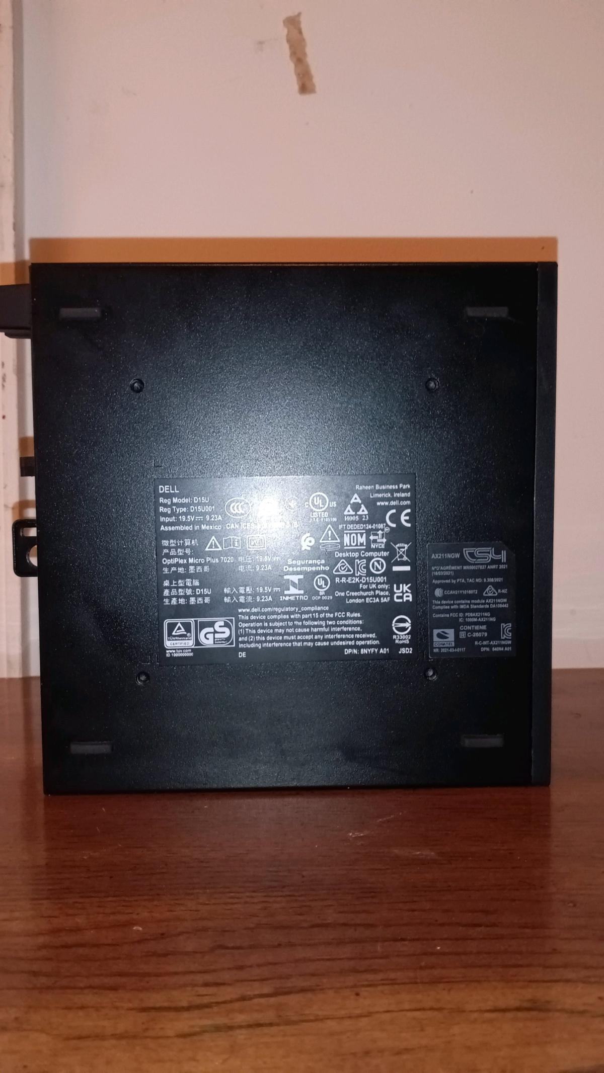 Dell OptiPlex Micro Plus 7020 Desktop