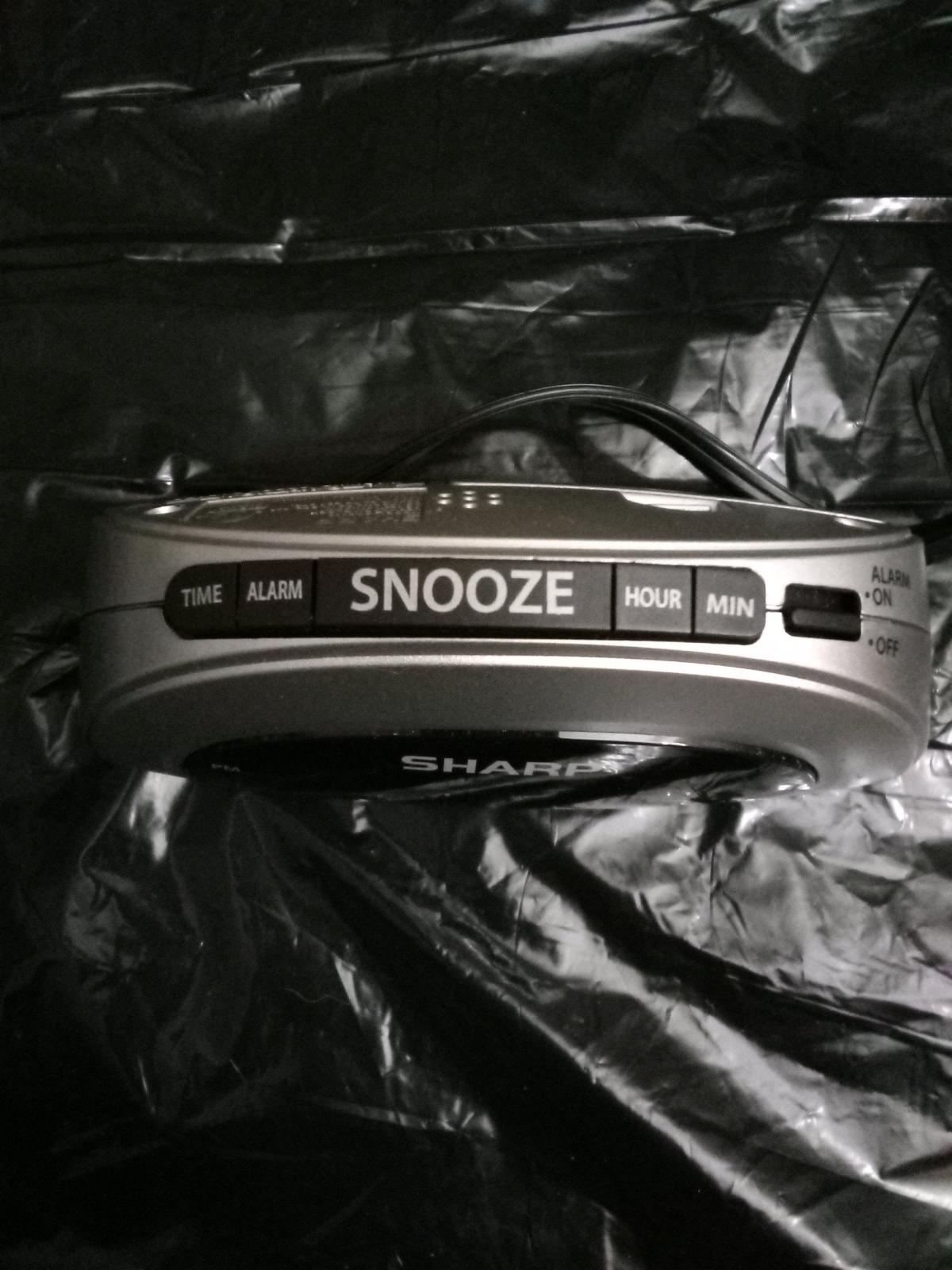 NEW Sharp Digital Alarm Clock