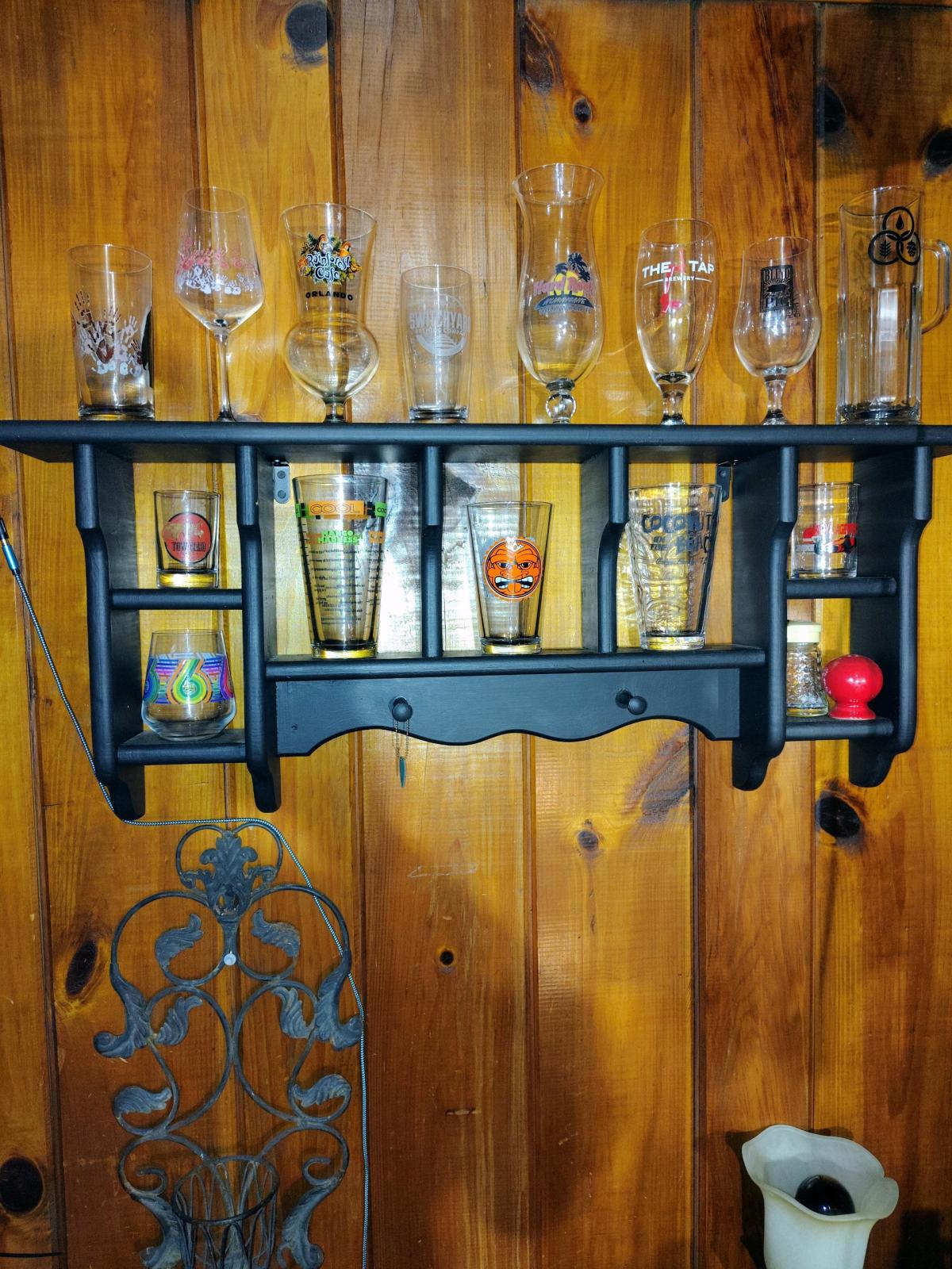 collectible glassware and bottles
