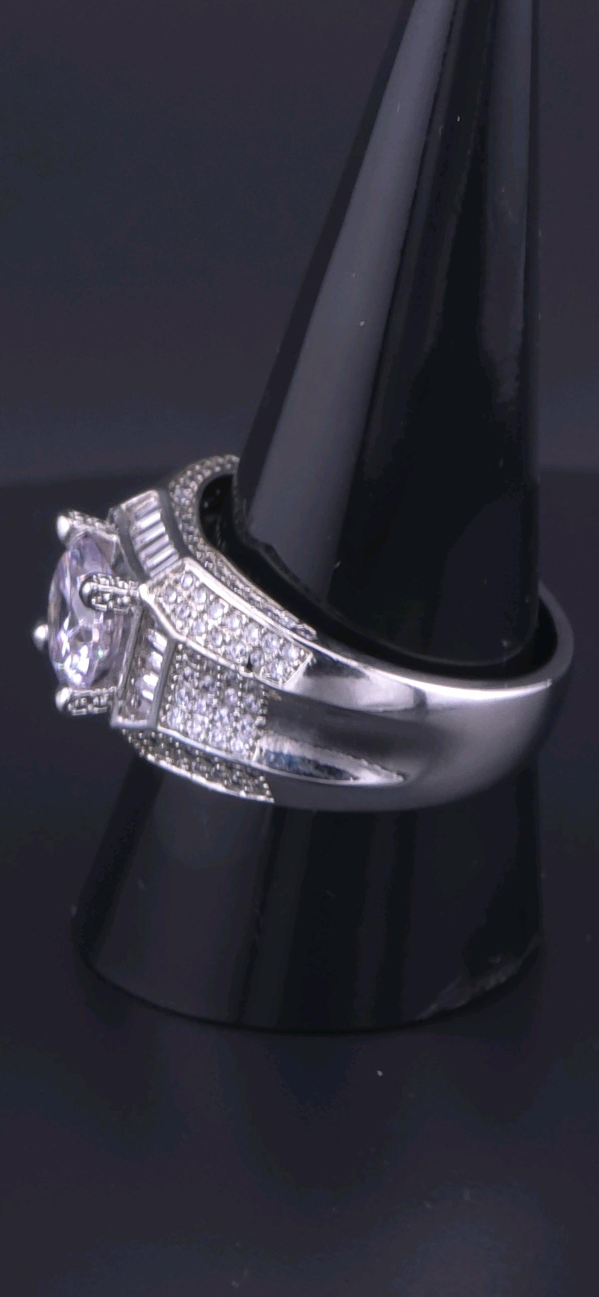 luxurious Ring For Men Silver or Gold Tone 14 k gold plated