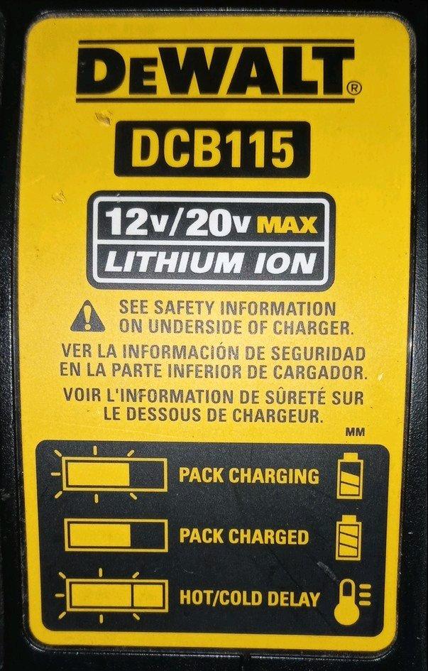 DeWalt Cordless Saw and Blade and Charger