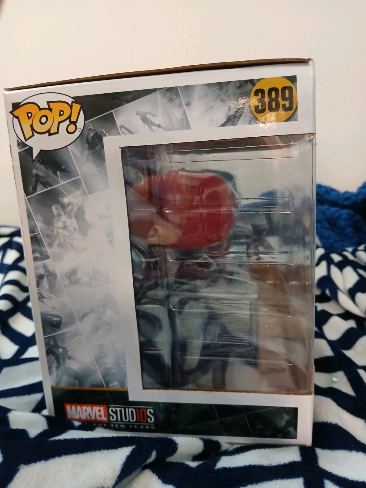 redskull and captain America funkos