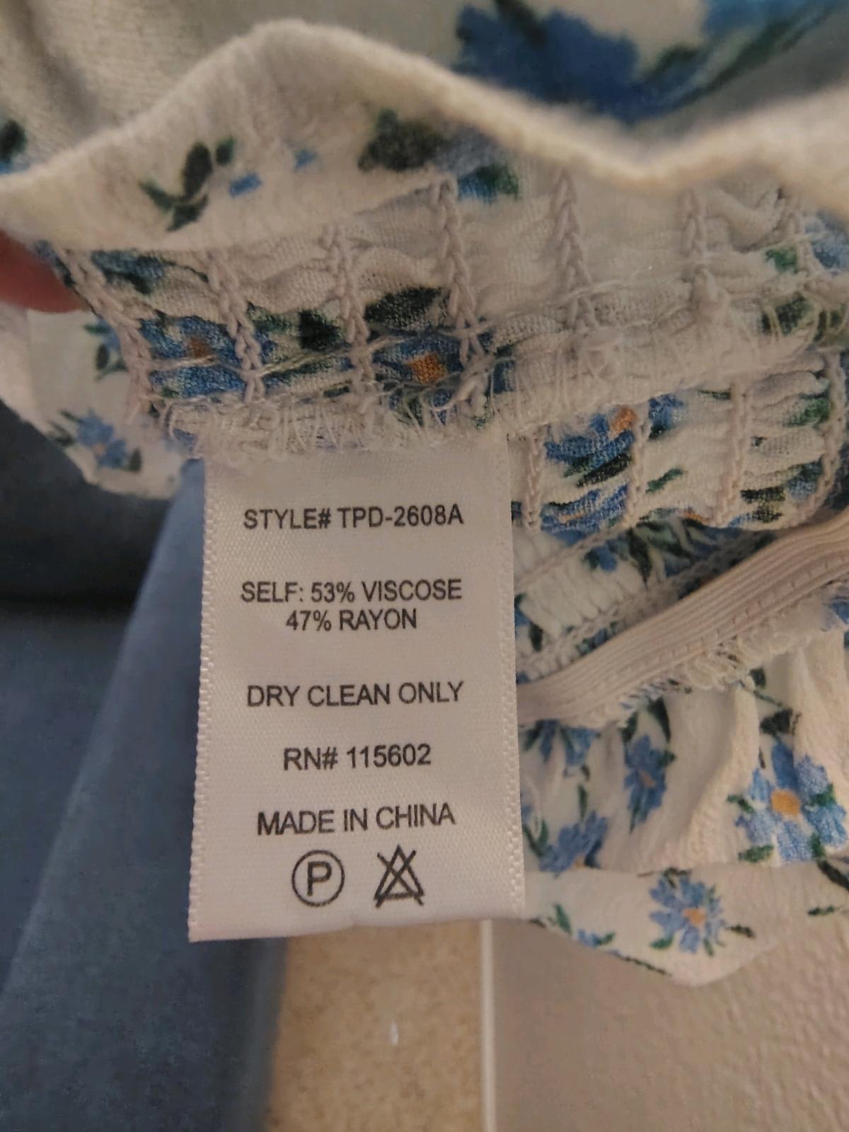 Floral print Summer Dress ties I the front