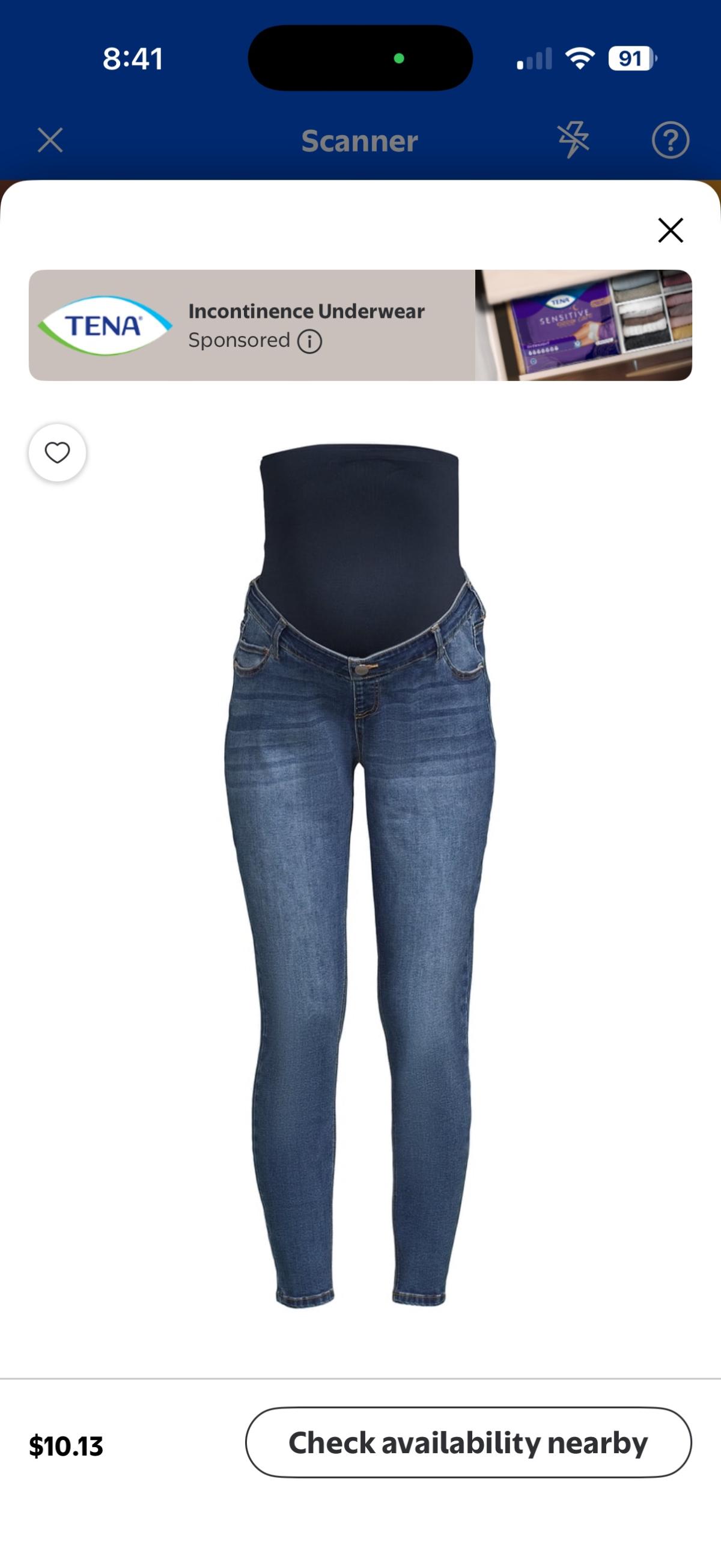 maternity  jean