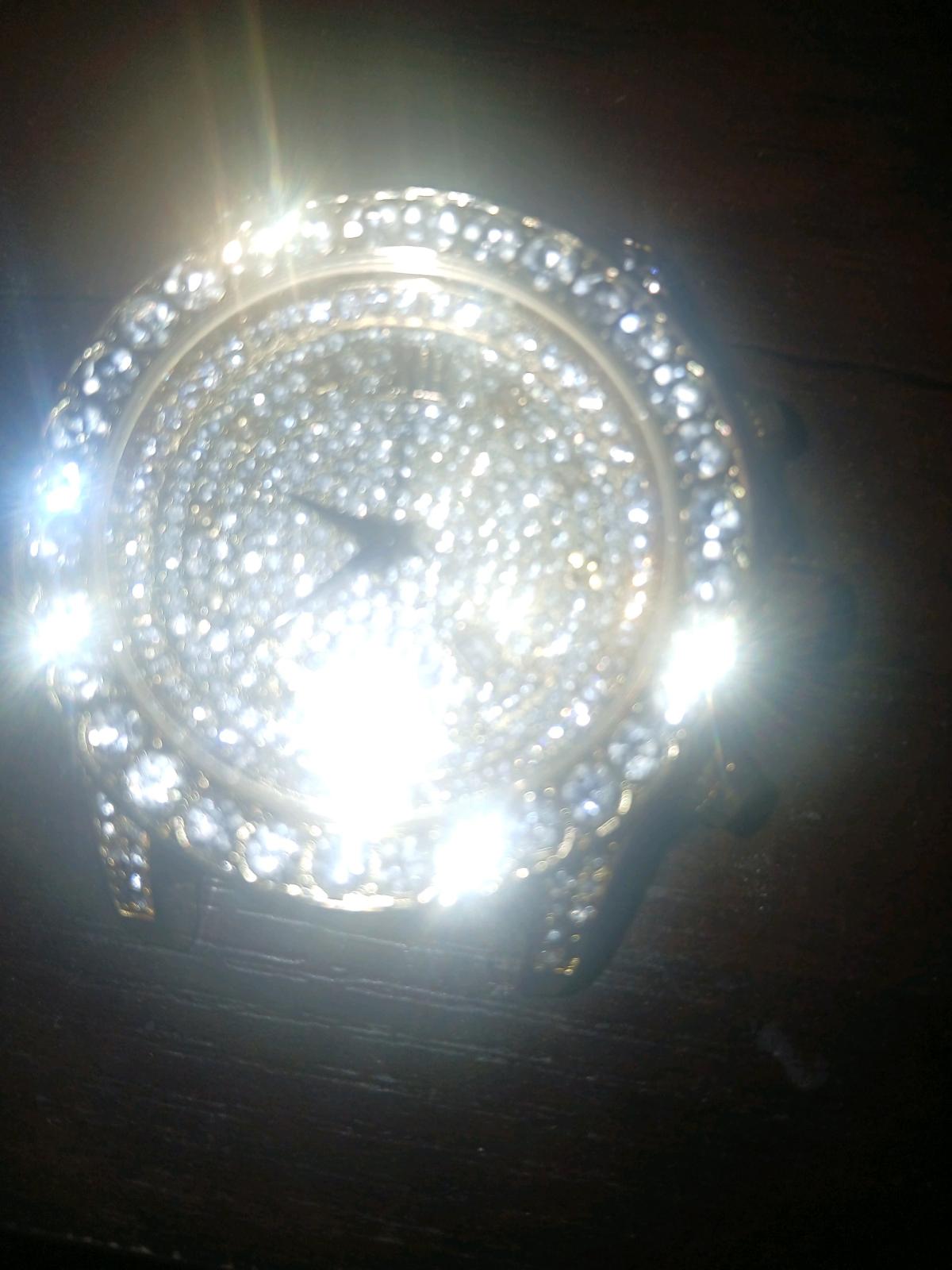 NIP Bling Master Moissanite Hip Hop Fashion WatchesNO BAND N