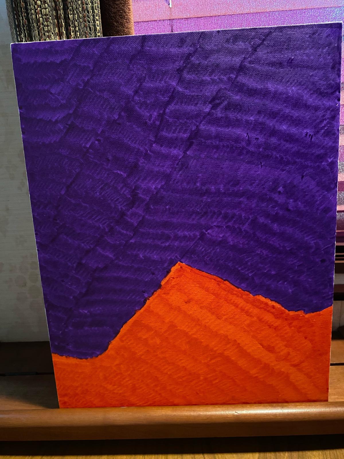 Art on canvas panel 11x14