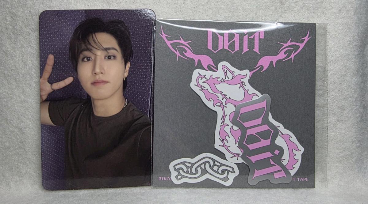 Official Stray Kids Han Do It Photocard with Stickers