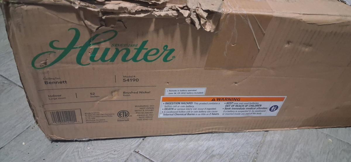 36 new Hunter Ceiling Fans read description