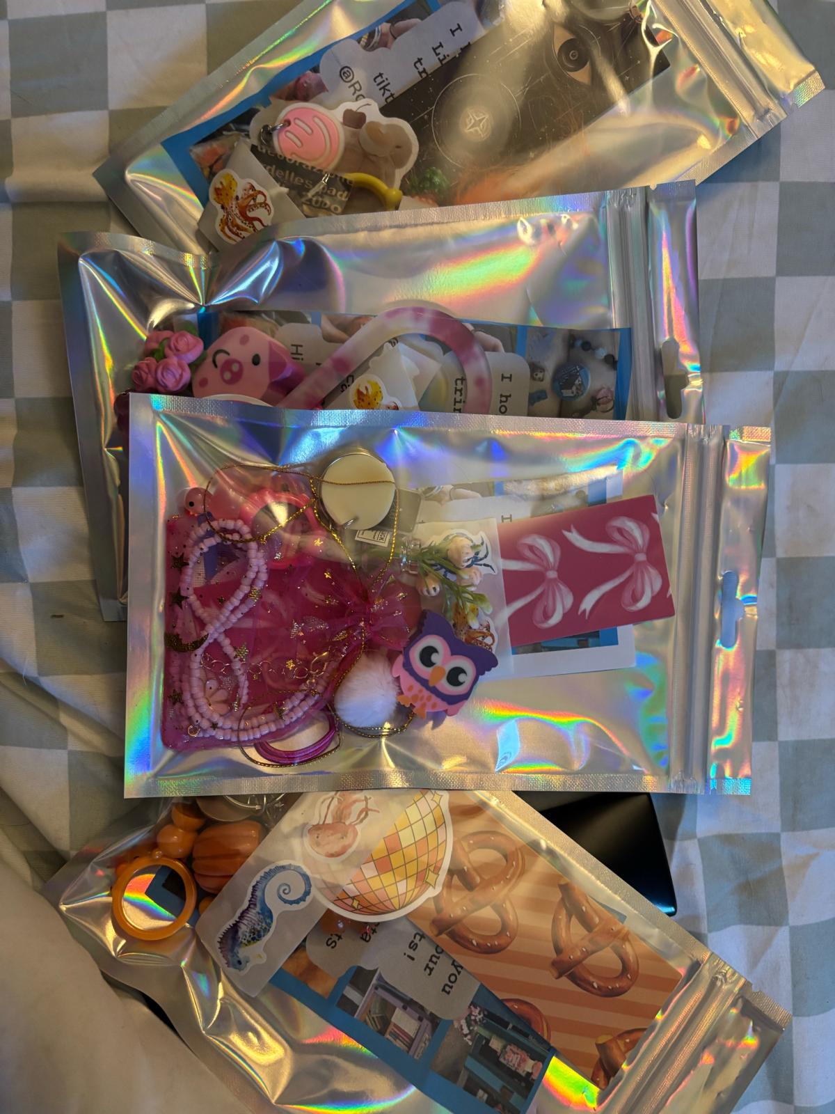 medium sized mystery trinket bags