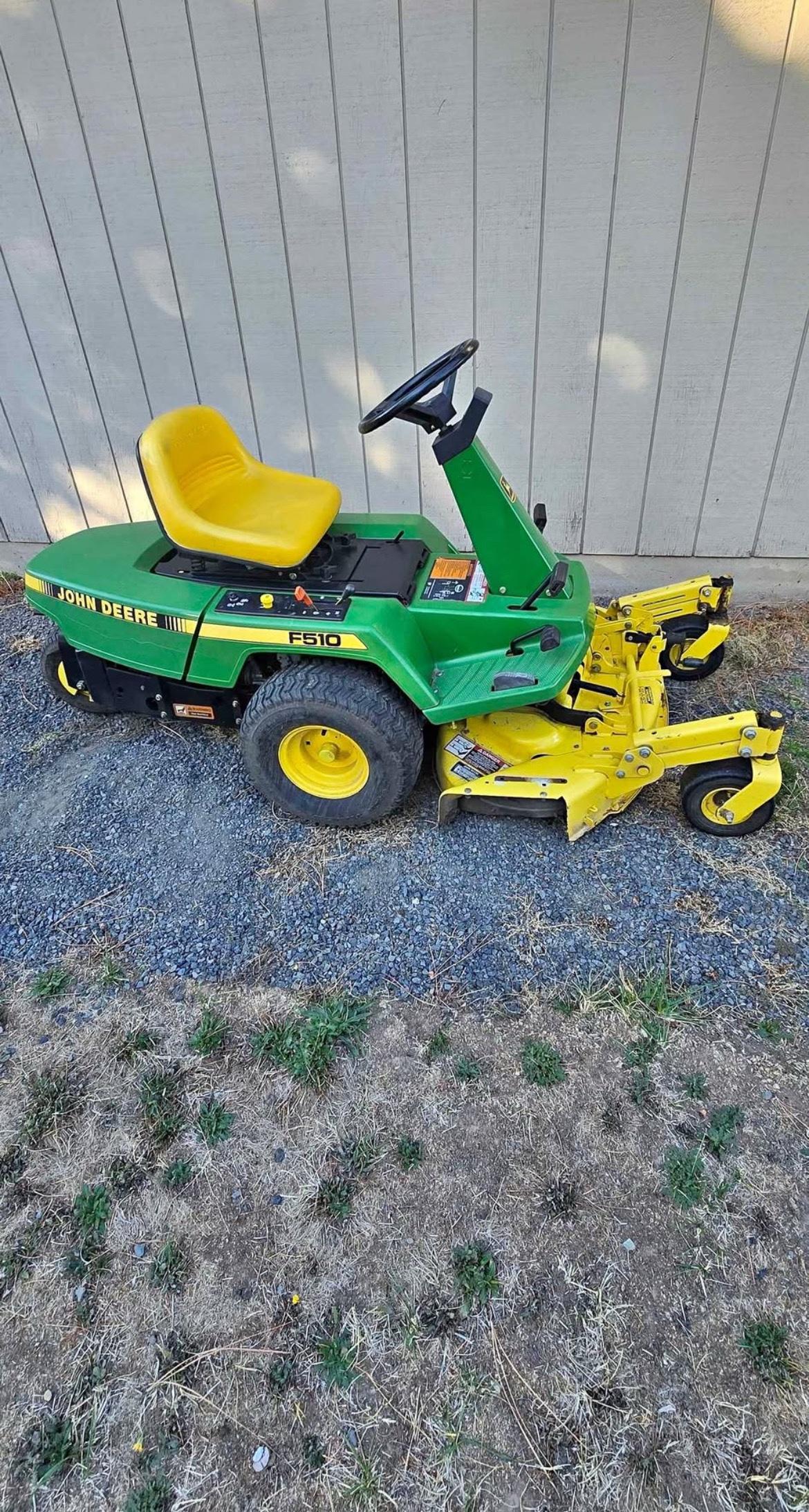 lawnmower working properly