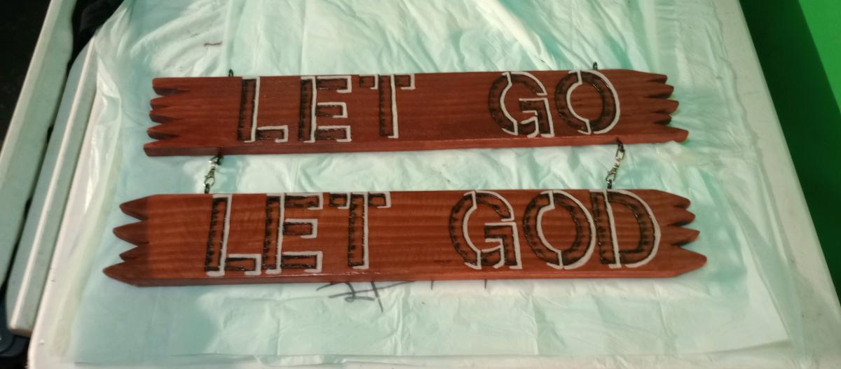 custom made wooden signs